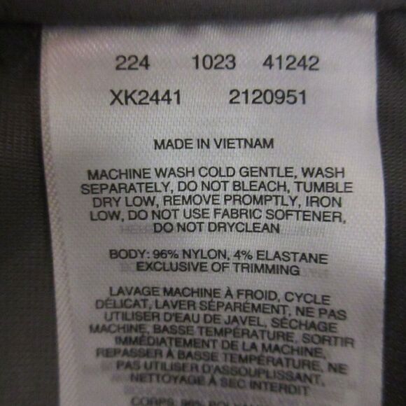 COLUMBIA Omni-Shade Omni-Shield Pull-On Capri Pants Small Grey Bermuda Short NWT - Picture 9 of 14